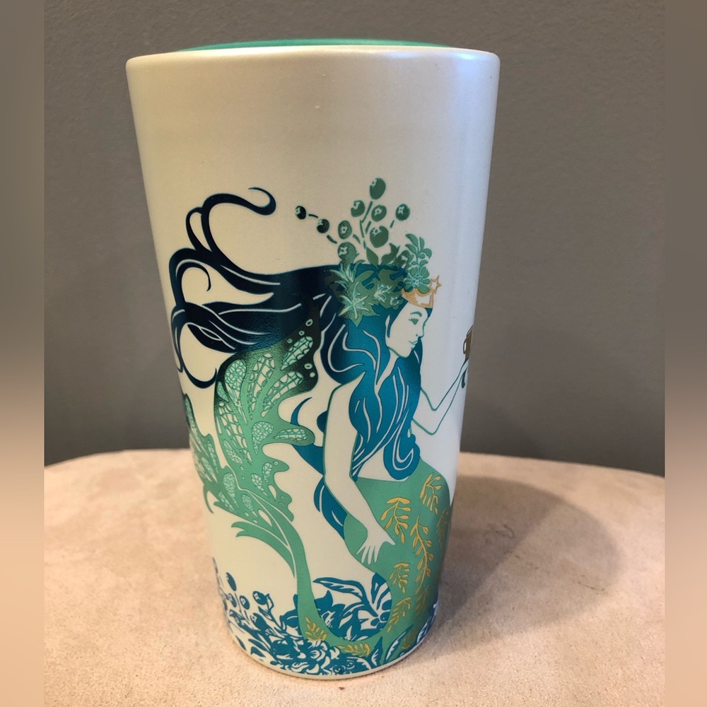 Starbucks Mermaid Ceramic Tumbler